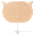 wood cat scratching board with fixed suction cup